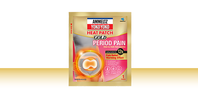 AMMELTZ YOKO YOKO HEAT PATCH GOLD PERIOD PAIN